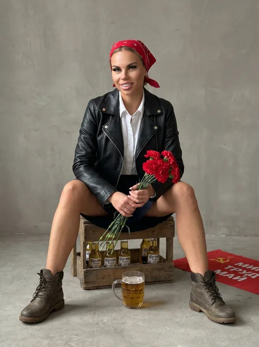 гиперреалистичная студийная съёмка, нейтральный серый фактурный фон, мягкий е...