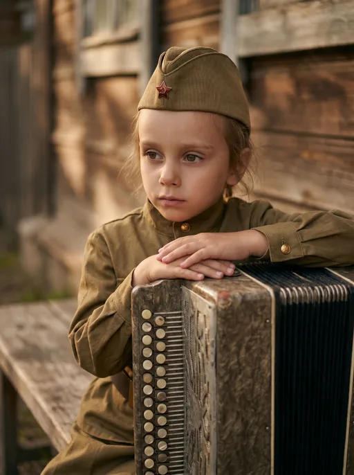 Гиперреалистичная кинематографичная съёмка в стиле эмоционального детского ed...