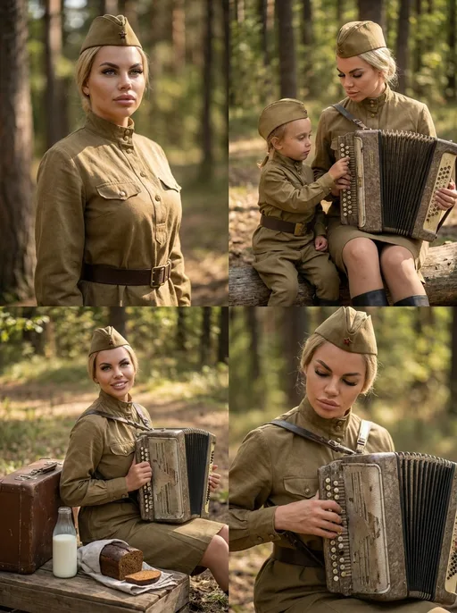 иперреалистичный кинематографичный коллаж в стиле исторического fashion edito...